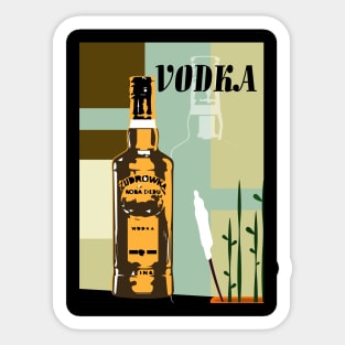 Vodka Sticker